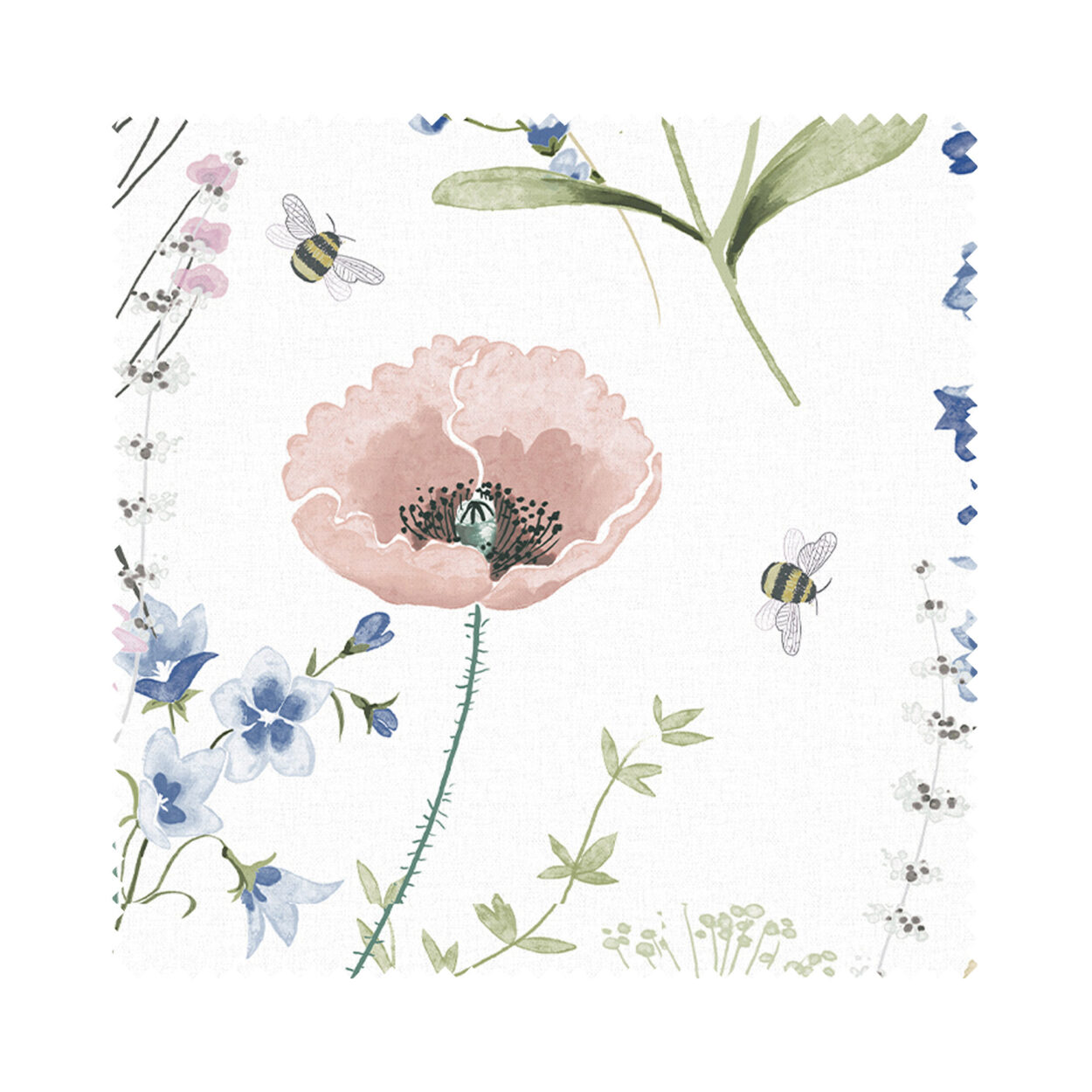 Laura Ashley Alford Meadow Delpinium Blue Motorised - Image 6