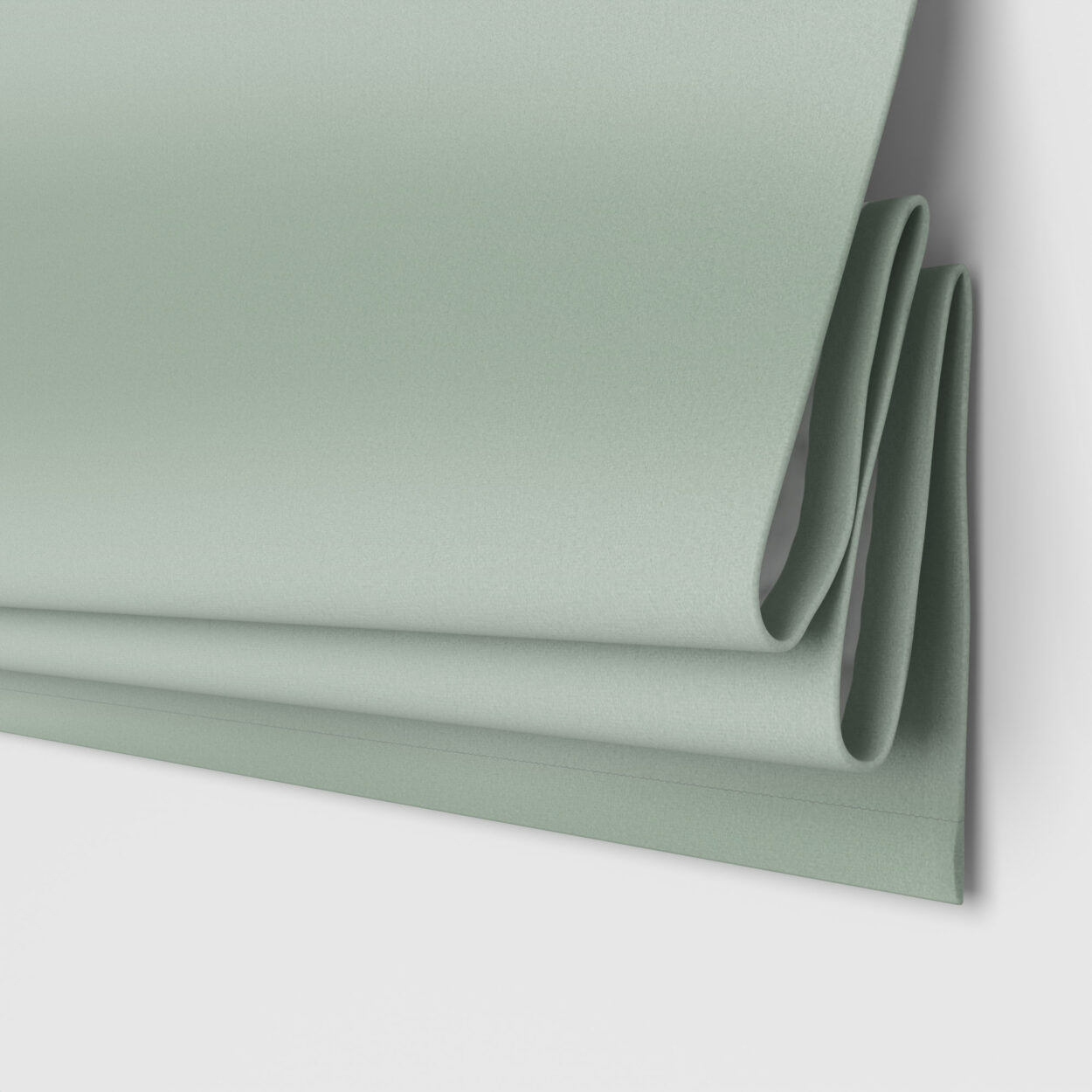 Laura Ashley Middleton Dark Sage Green Motorised