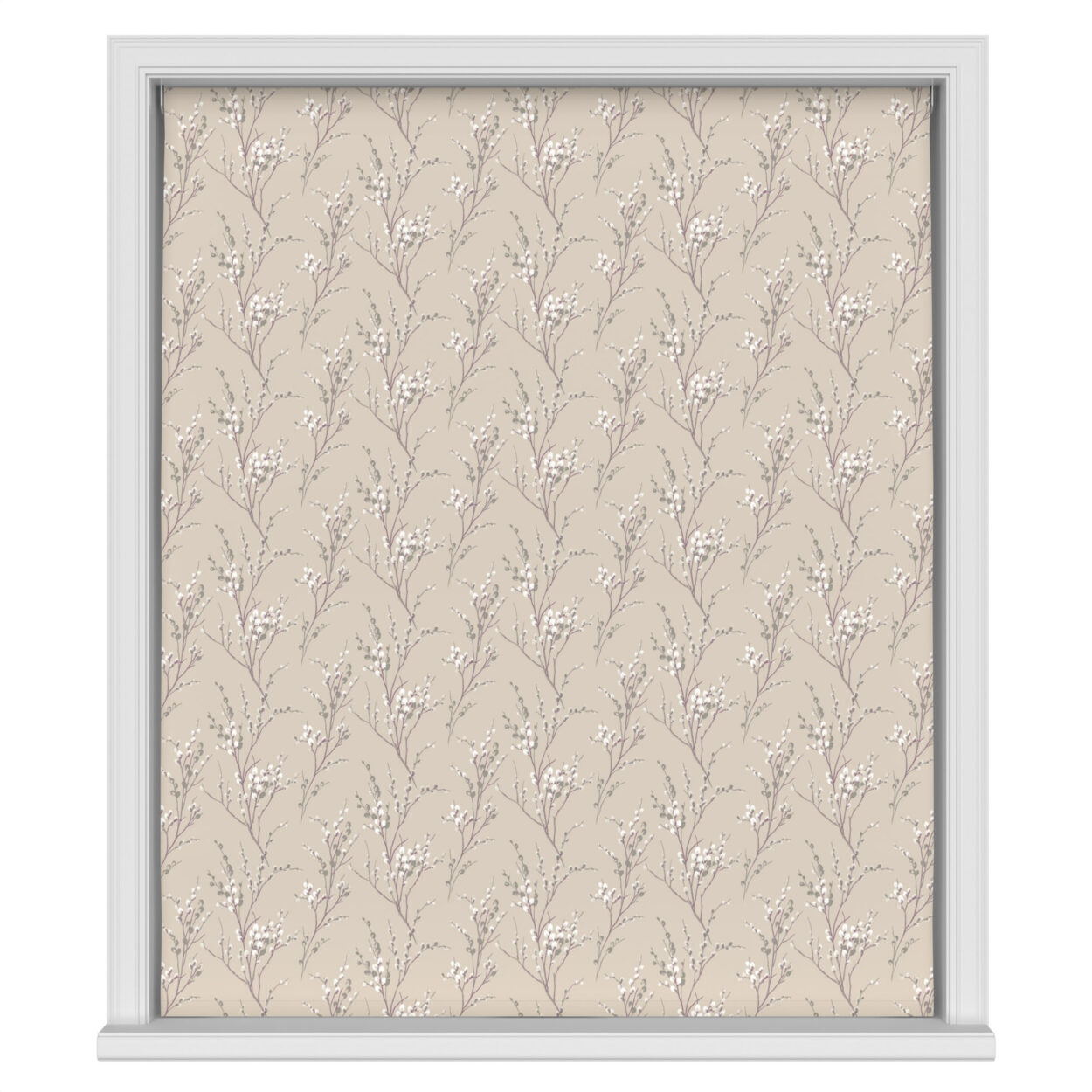 Laura Ashley Pussy Willow Natural Motorised - Image 2