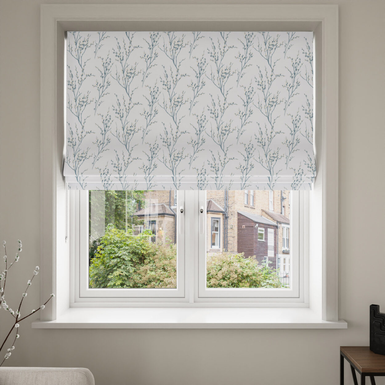Laura Ashley Pussy Willow Off White/Seaspray