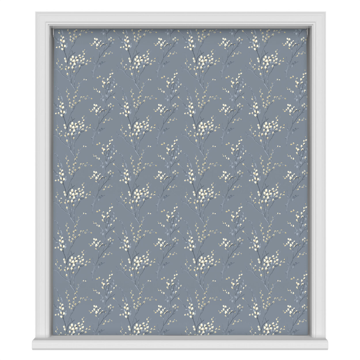 Laura Ashley Pussy Willow Dark Seaspray Motorised - Image 2