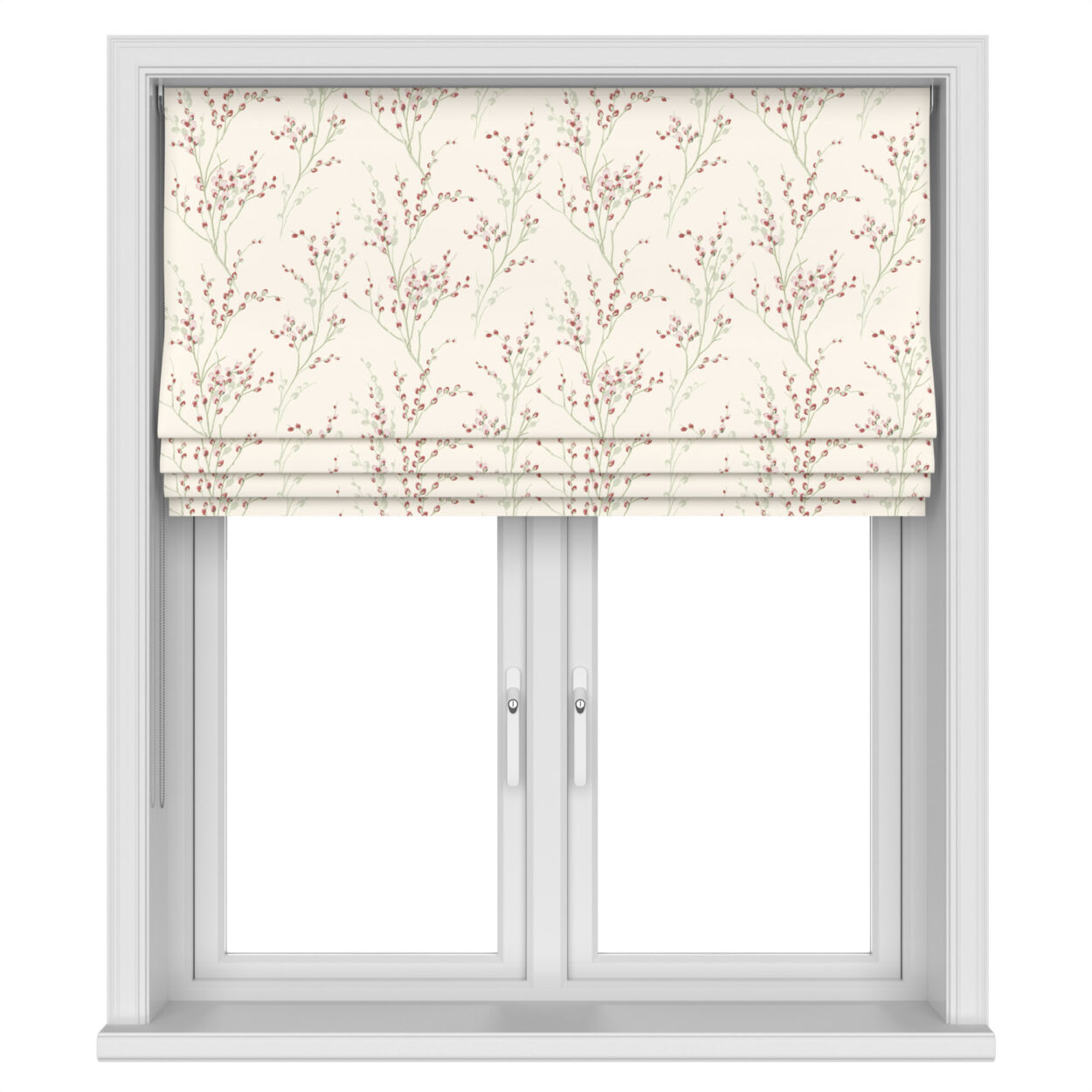 Laura Ashley Pussy Willow Winter Cranberry Red - Image 5