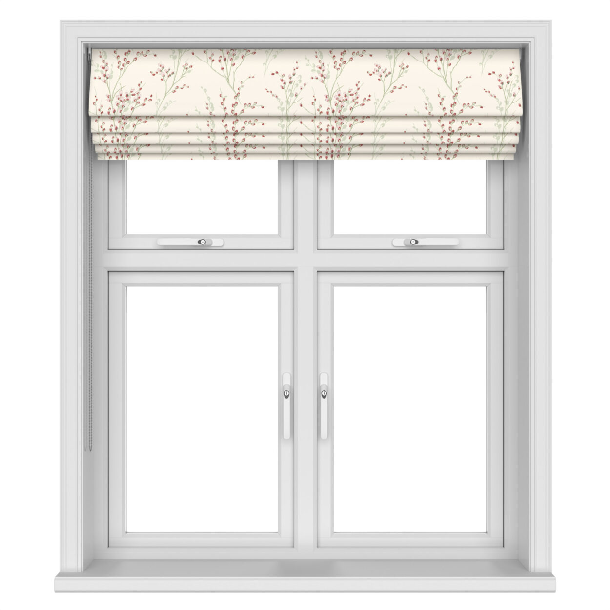 Laura Ashley Pussy Willow Winter Cranberry Red - Image 6