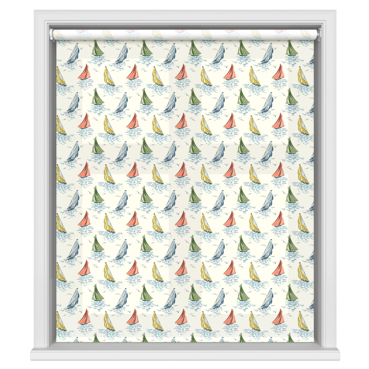 TwistFit Laura Ashley A'hoy Sail Boats Multi - Image 2