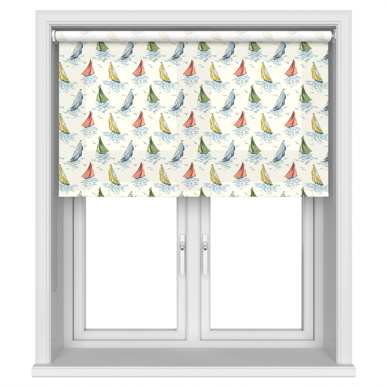 TwistFit Laura Ashley A'hoy Sail Boats Multi