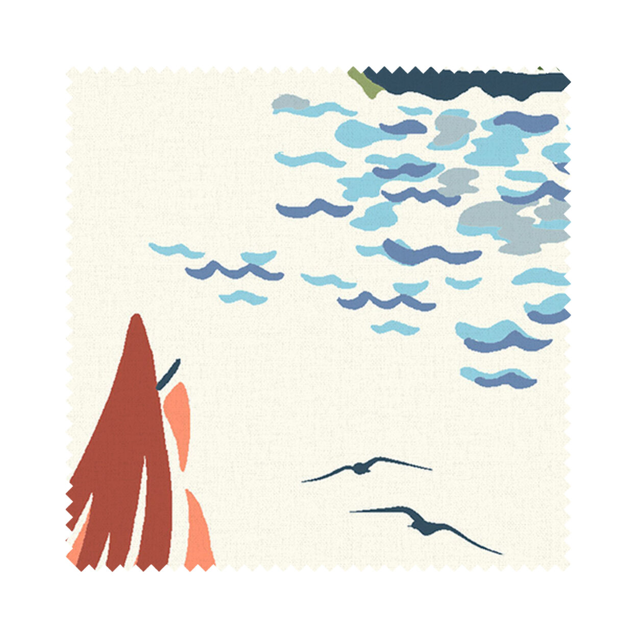 TwistFit Laura Ashley A'hoy Sail Boats Multi - Image 6