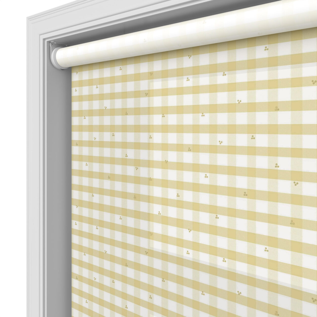 Laura Ashley Alphabet Gingham Yellow Motorised - Image 4