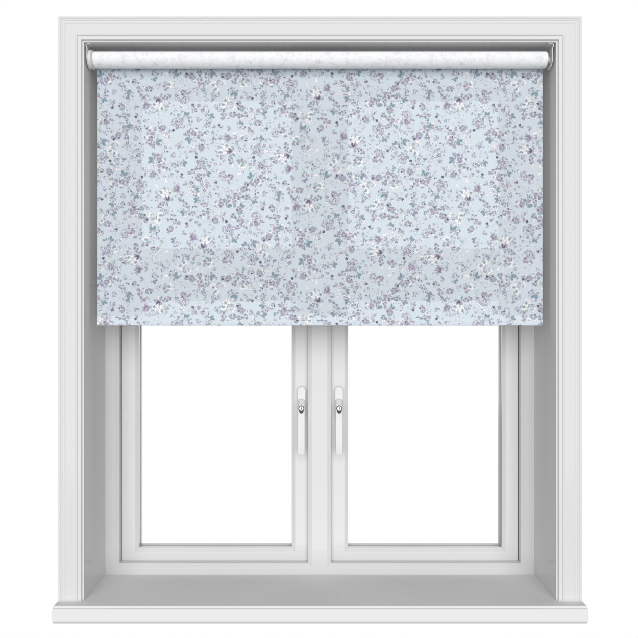 Laura Ashley Blossoms Chalk Blue Motorised