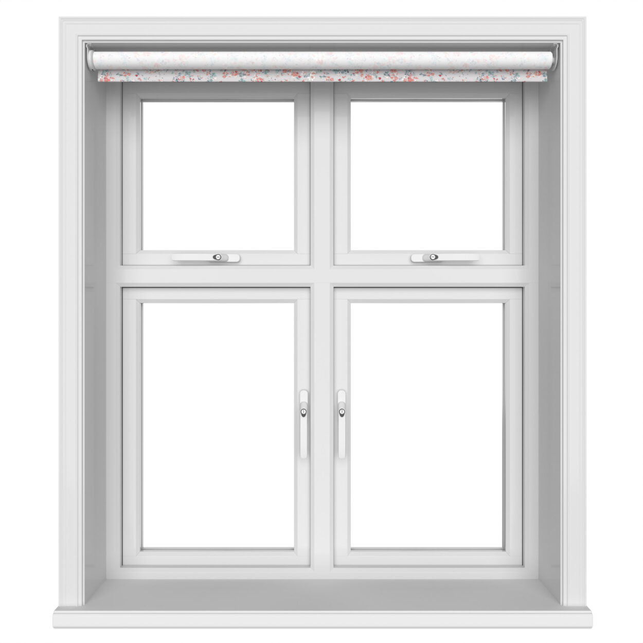 Laura Ashley Blossoms Pale Steel Motorised - Image 3