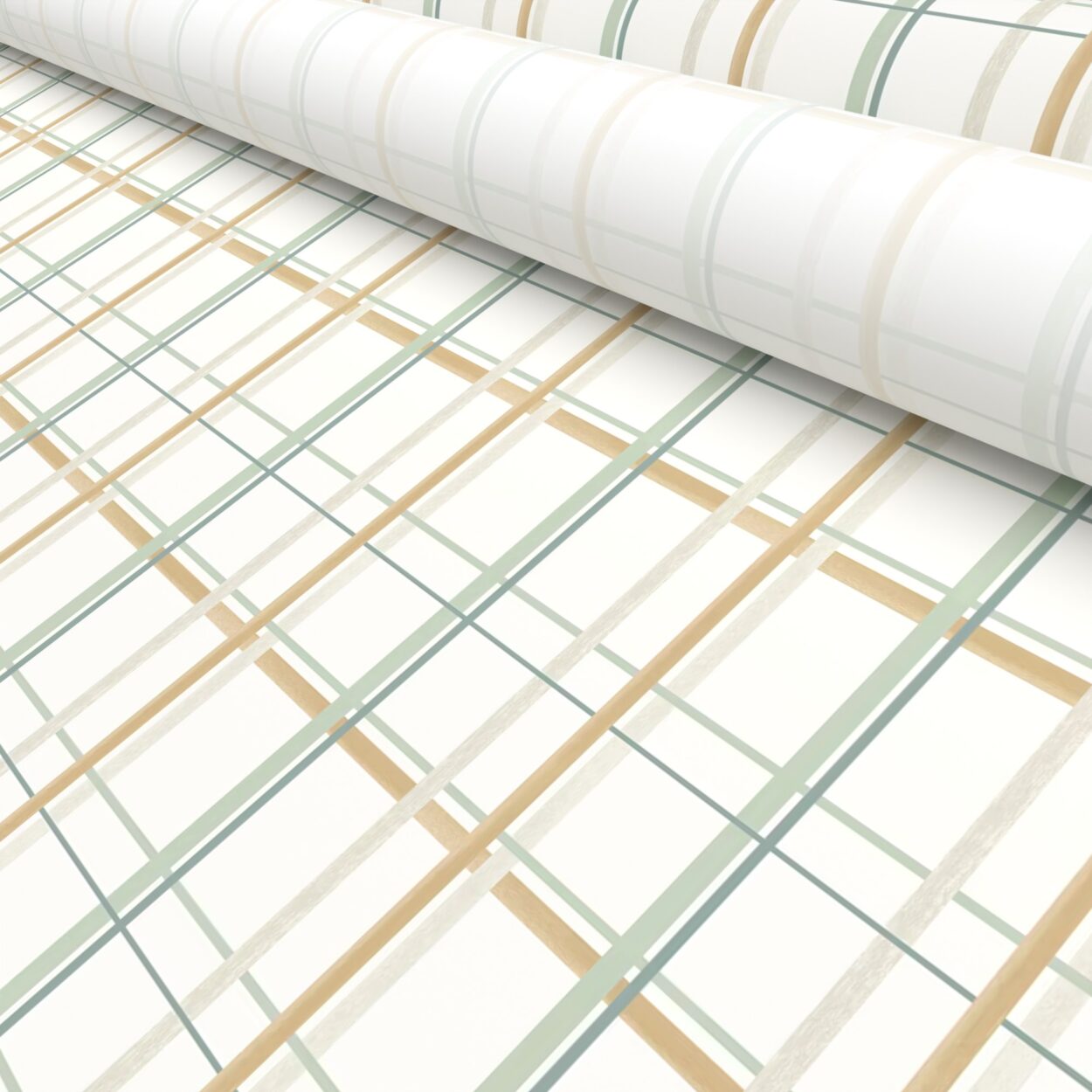 Laura Ashley Burford Check Ochre - Image 5