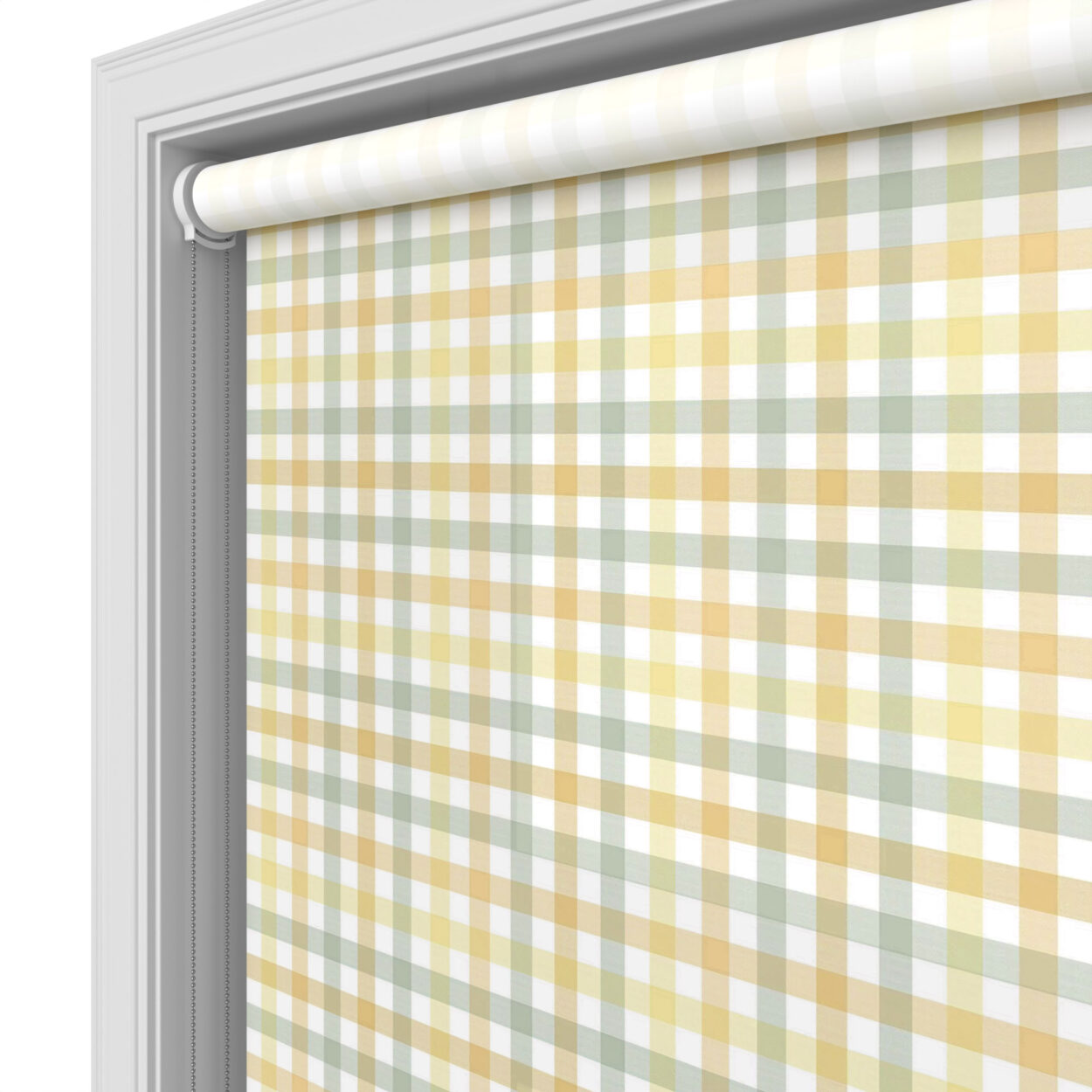 TwistFit Laura Ashley Cove Check Ochre - Image 4