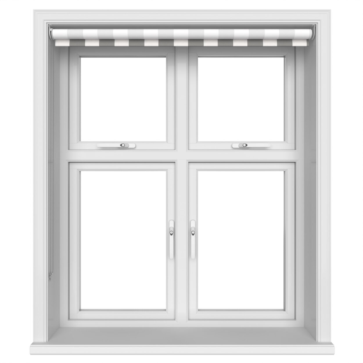 Laura Ashley Lille Stripe Steel - Image 3
