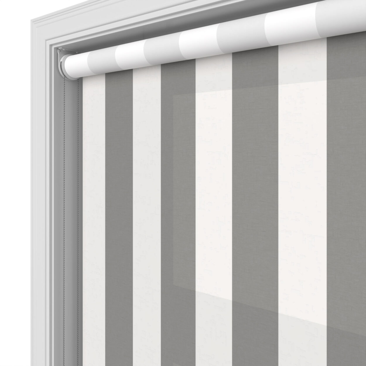 Laura Ashley Lille Stripe Steel - Image 4