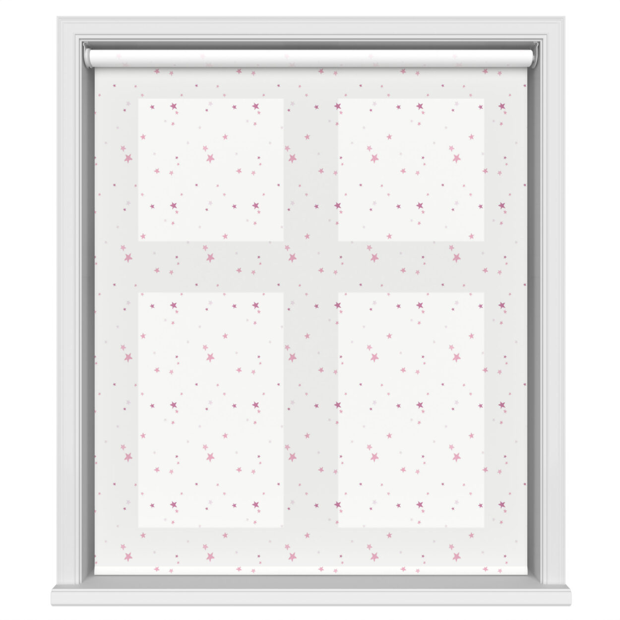 Laura Ashley Painterly Stars Pink Motorised - Image 2