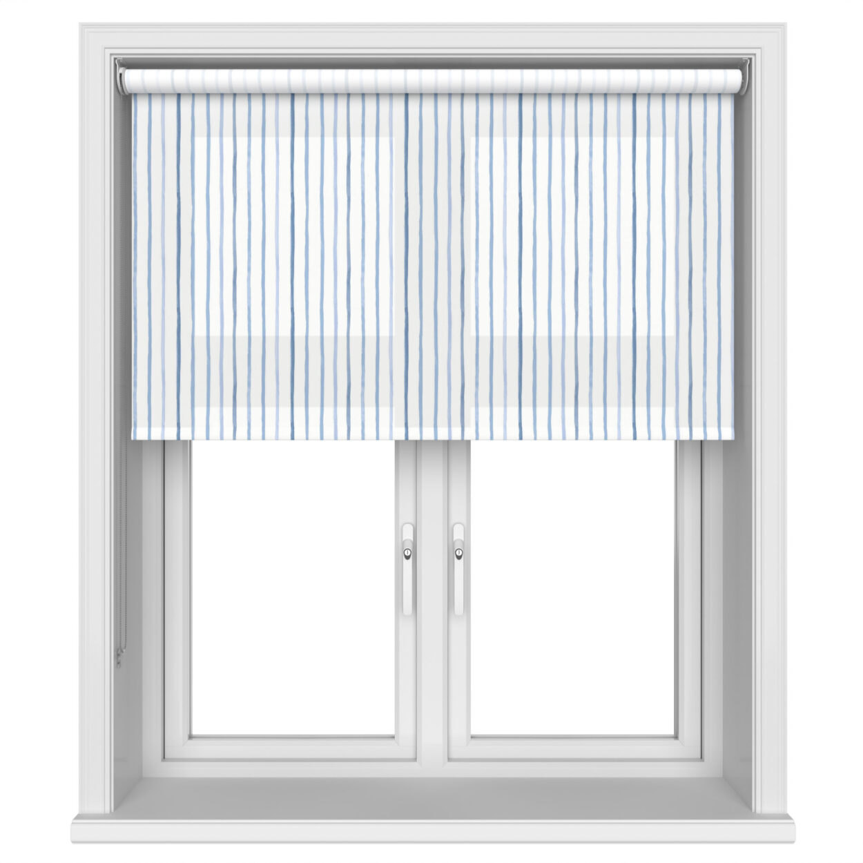 Laura Ashley Painterly Stripe Dark Seaspray
