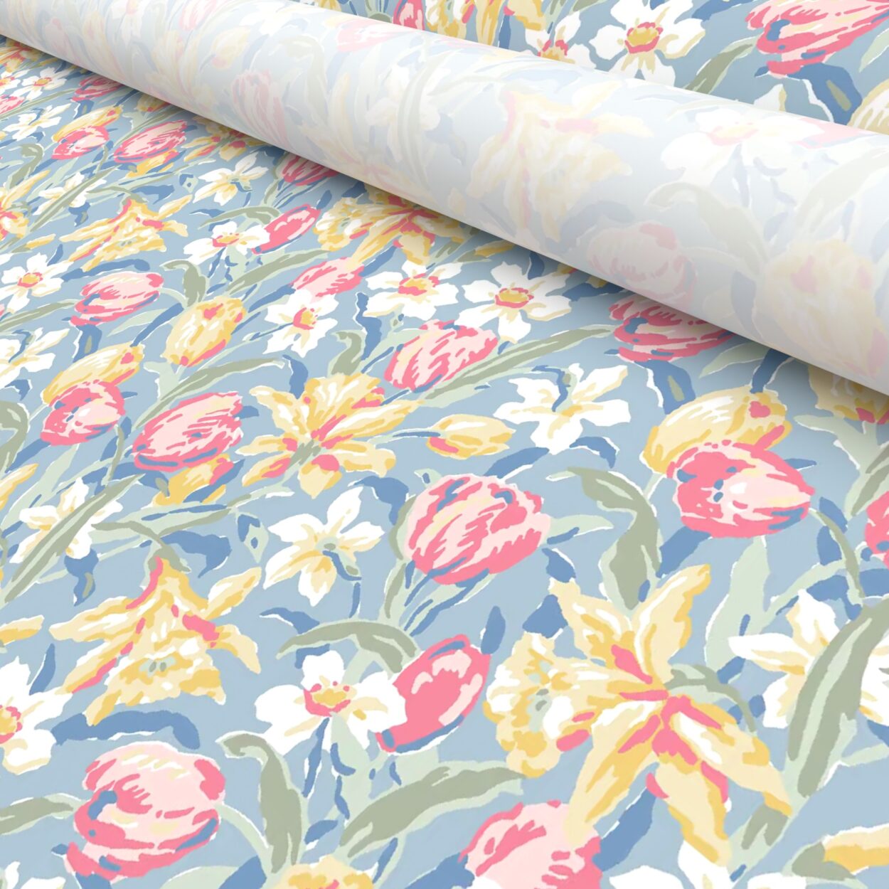 Laura Ashley Tulips China Blue - Image 5