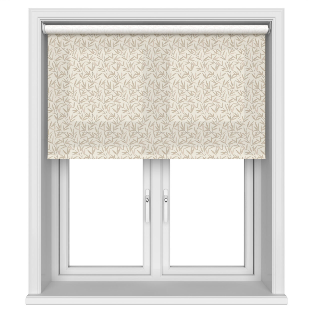 Laura Ashley Willow Leaf Natural Motorised