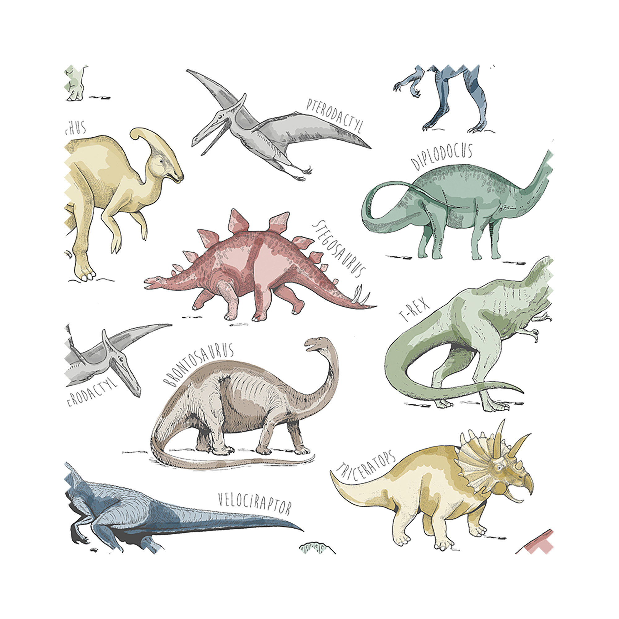 Dinosaur Prehistoric Blackout Cassette - Image 6