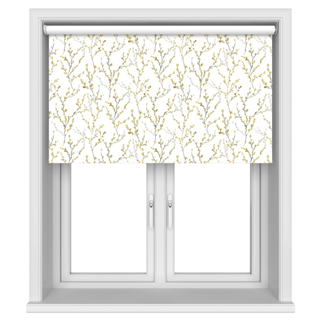 Willow Brazen Yellow Blackout Motorised