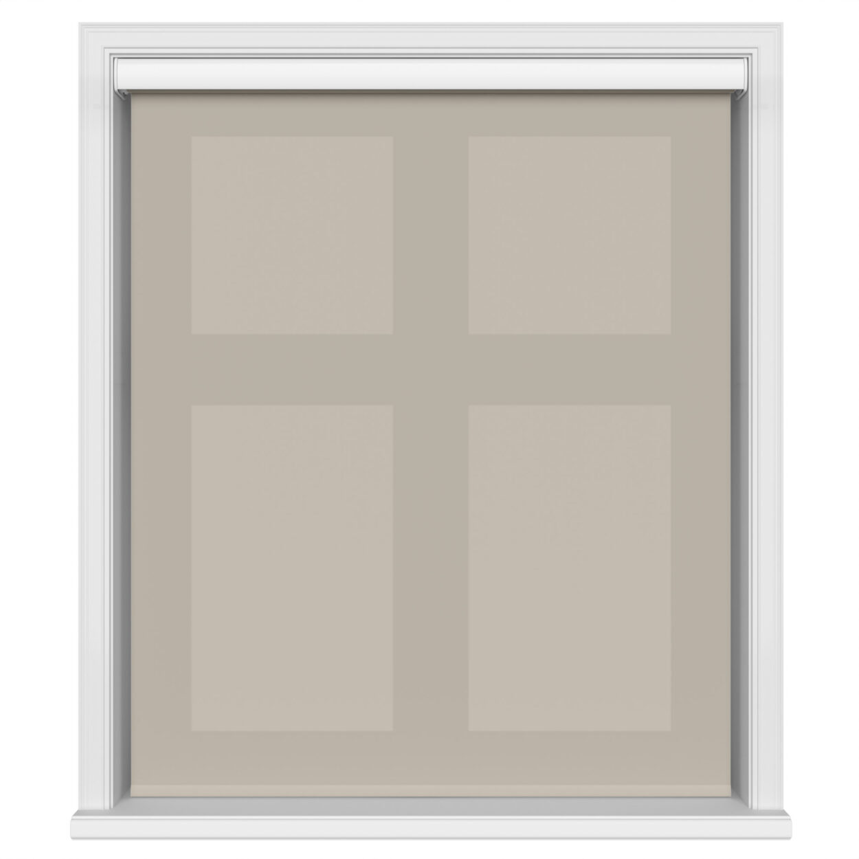 Unicolour Taupe Cassette Motorised - Image 2
