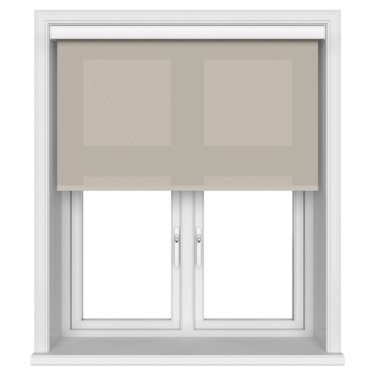 Unicolour Taupe Cassette Motorised