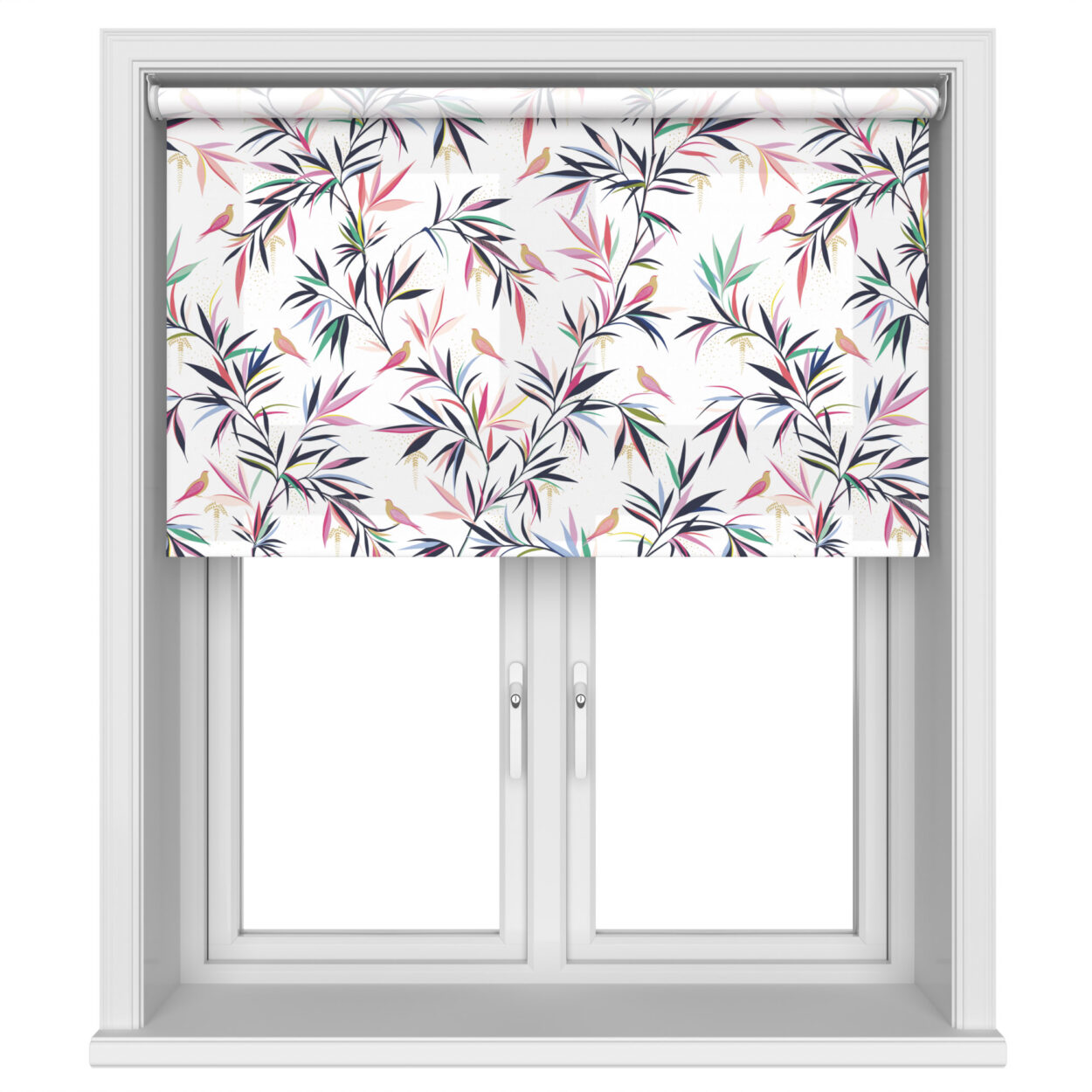 Sara Miller Bamboo White Motorised