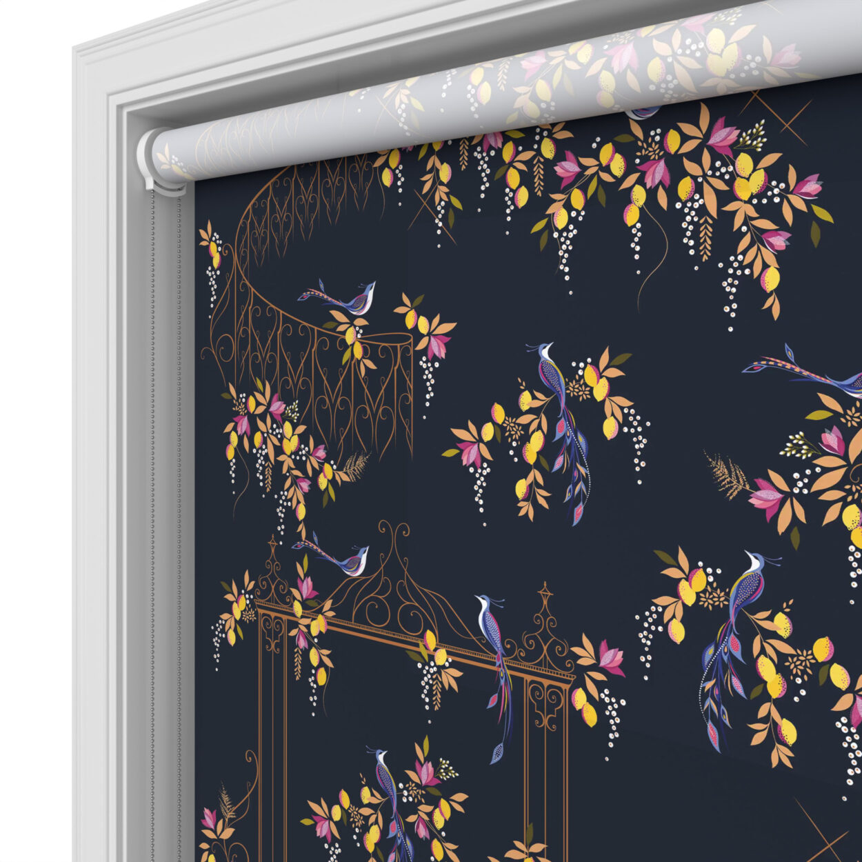 TwistFit Sara Miller Birds & Gate Deep Navy - Image 4