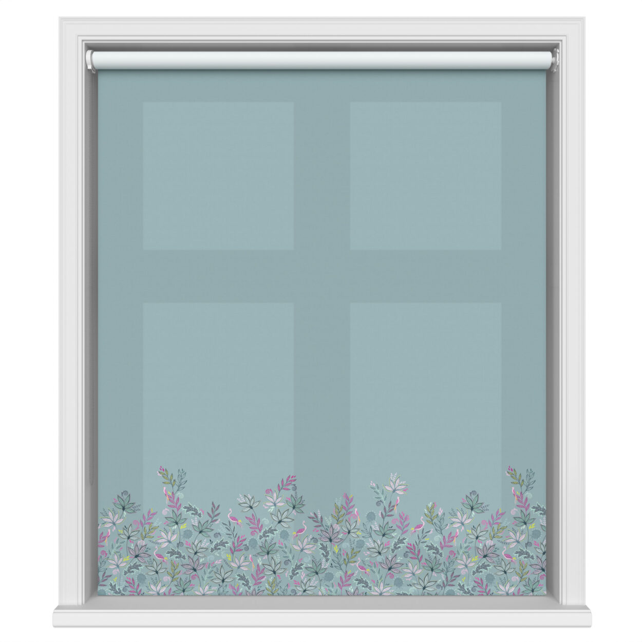 TwistFit Sara Miller Botanic Paradise Border Dusky Blue - Image 2