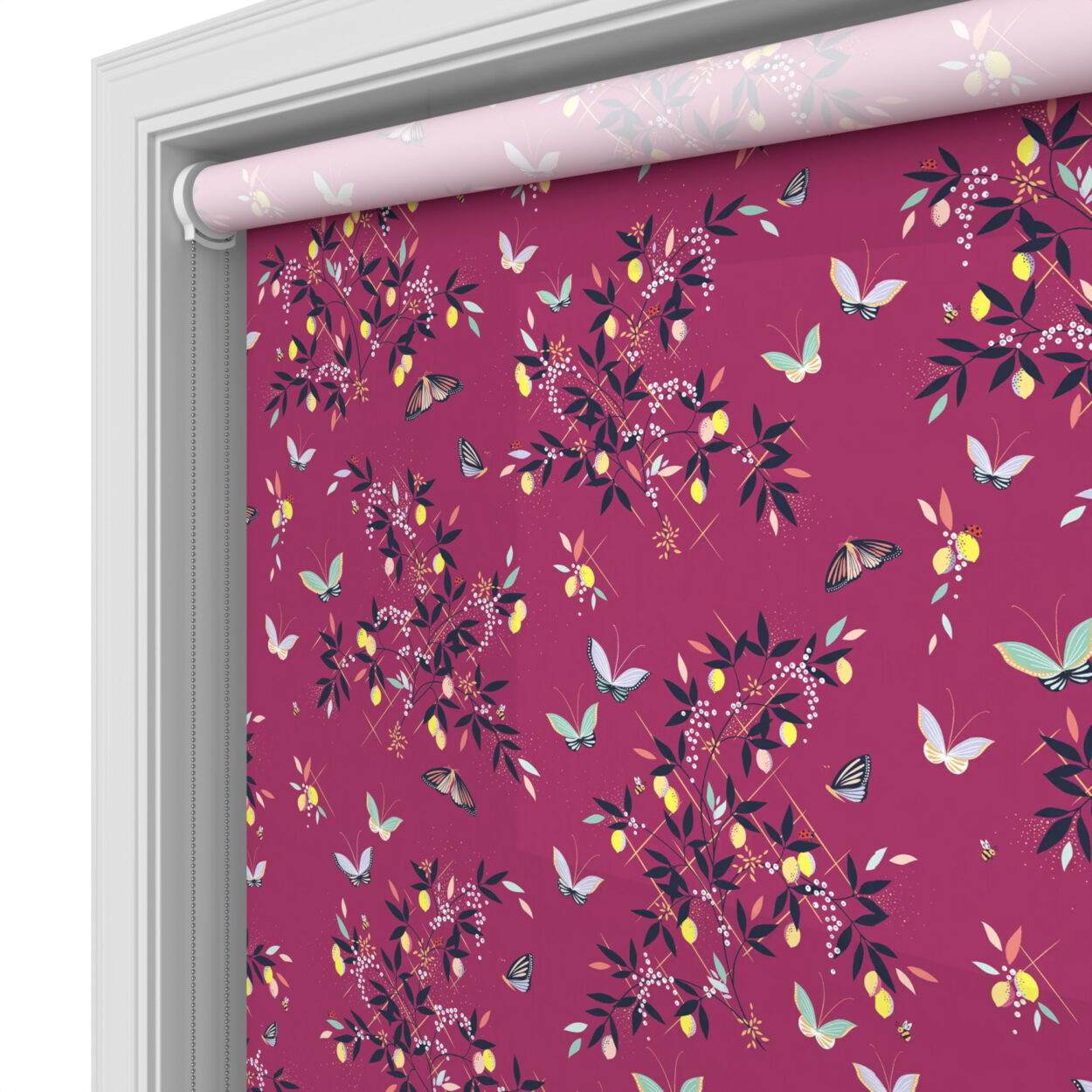 TwistFit Sara Miller Butterflies & Trellis Purple - Image 4