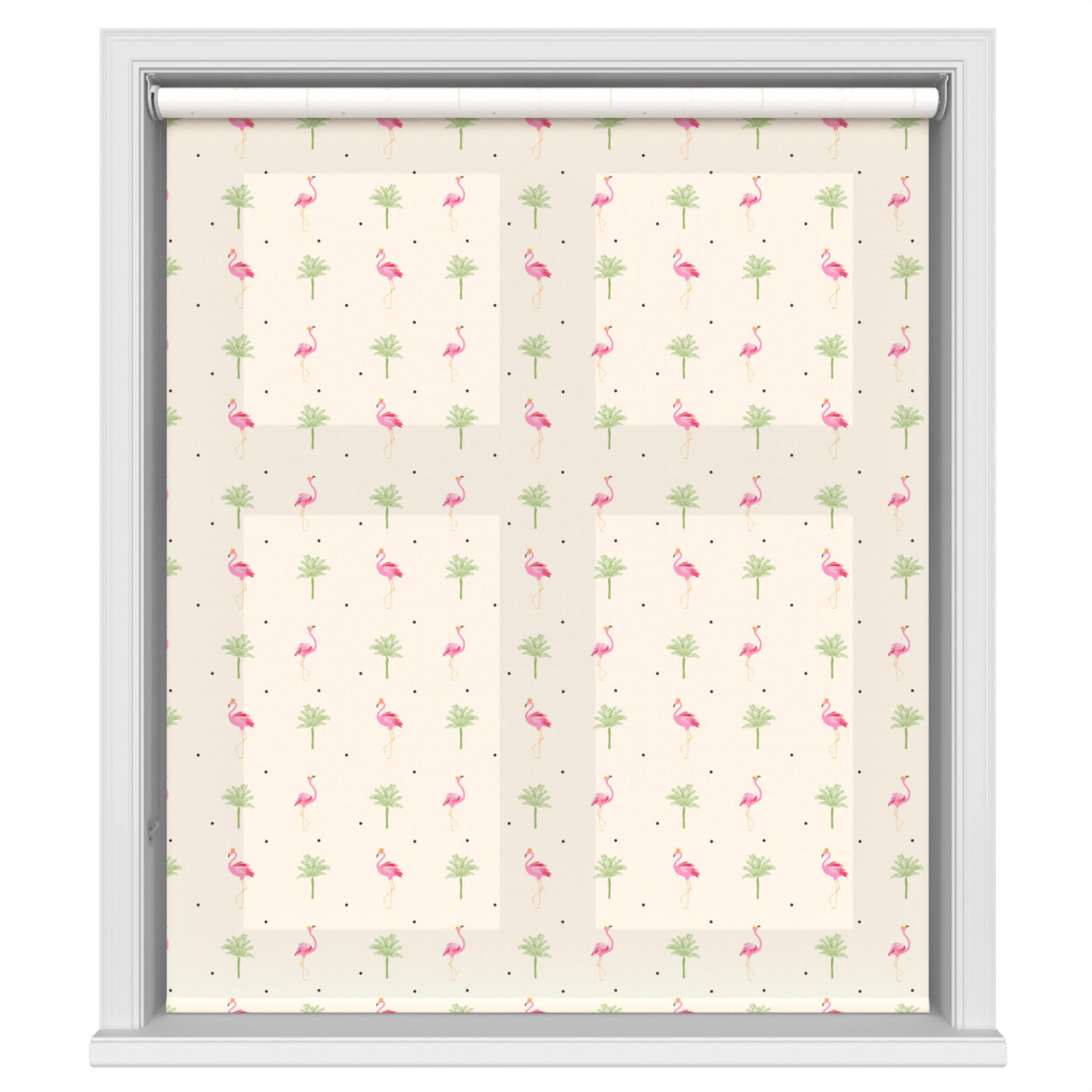 Sara Miller Flamingo Cream - Image 2