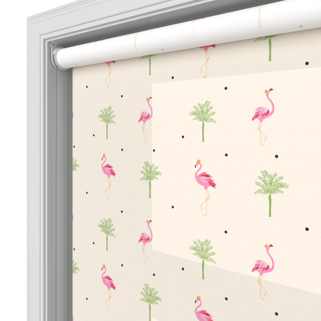 Sara Miller Flamingo Cream - Image 4