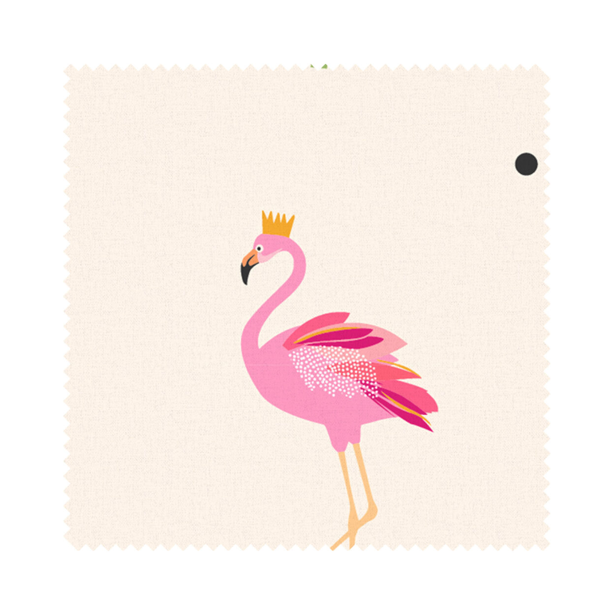 Sara Miller Flamingo Cream - Image 6