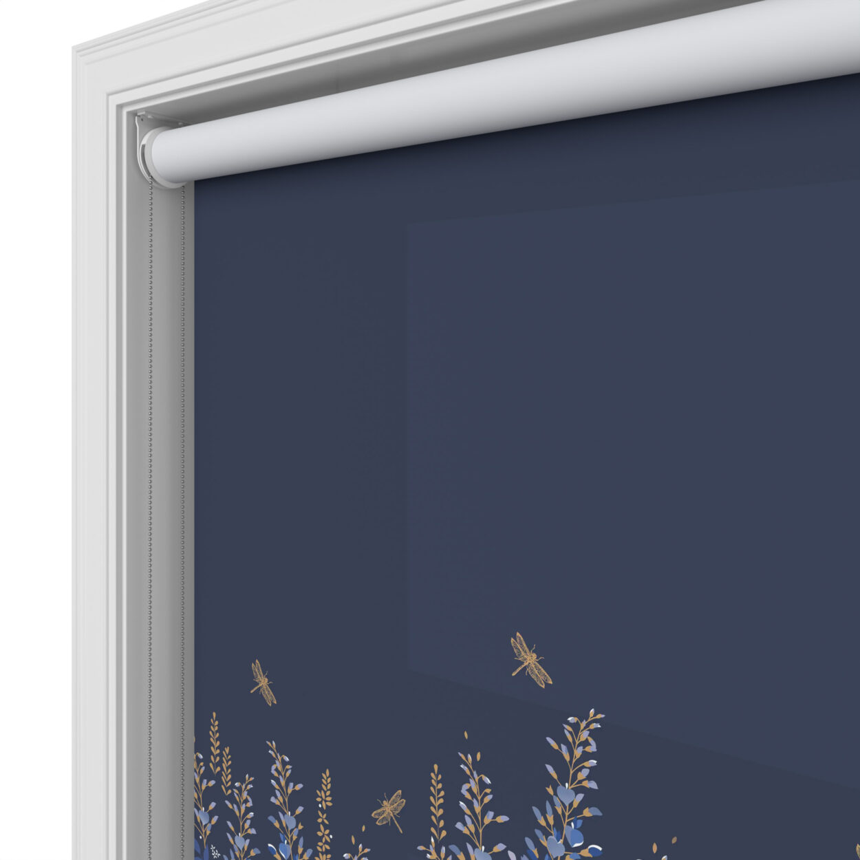 Sara Miller Wisteria Navy - Image 4