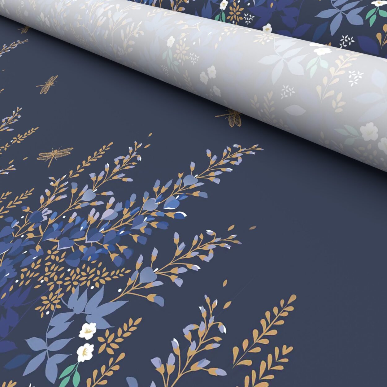 Sara Miller Wisteria Navy - Image 5