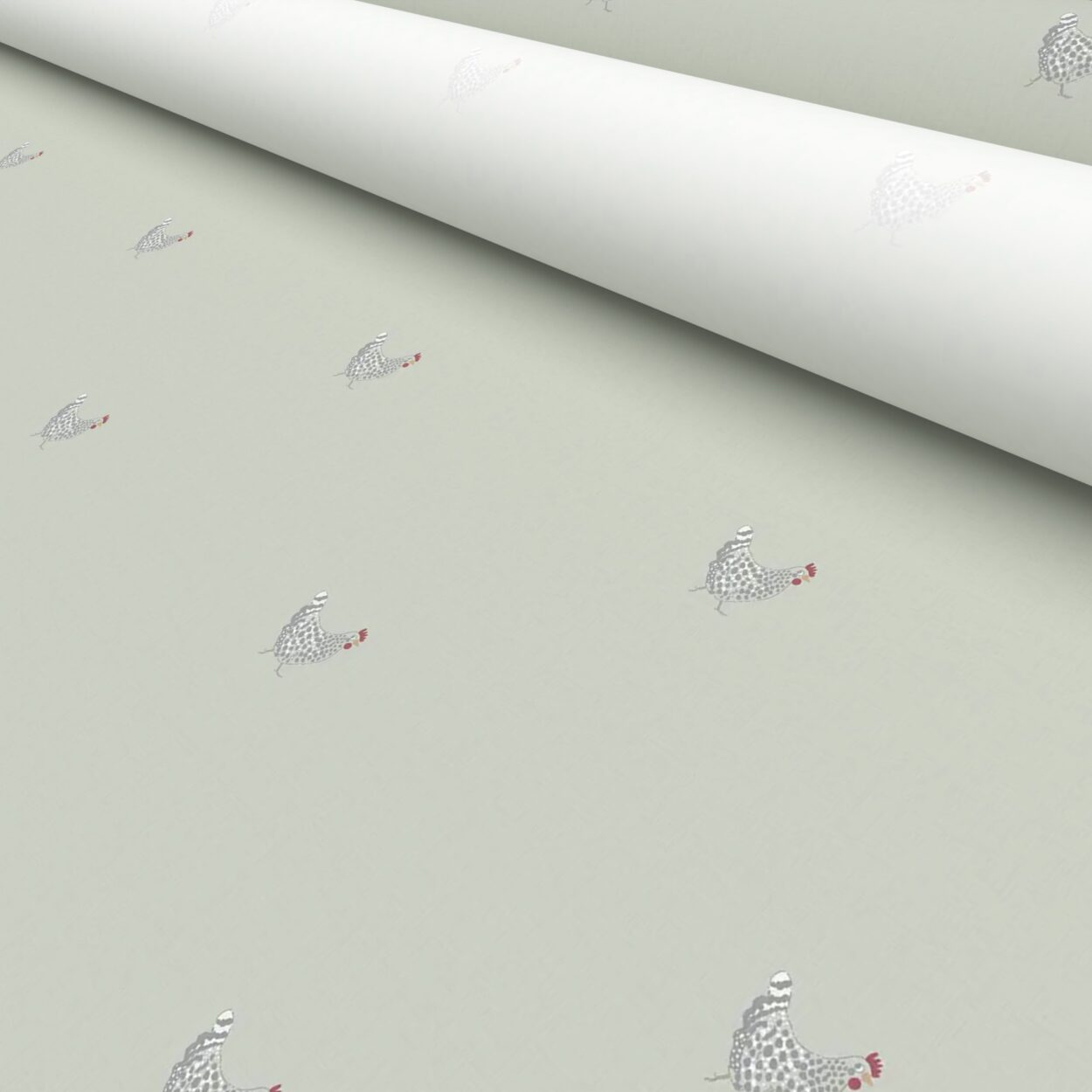 Sophie Allport Chicken Sage Grey Motorised - Image 5