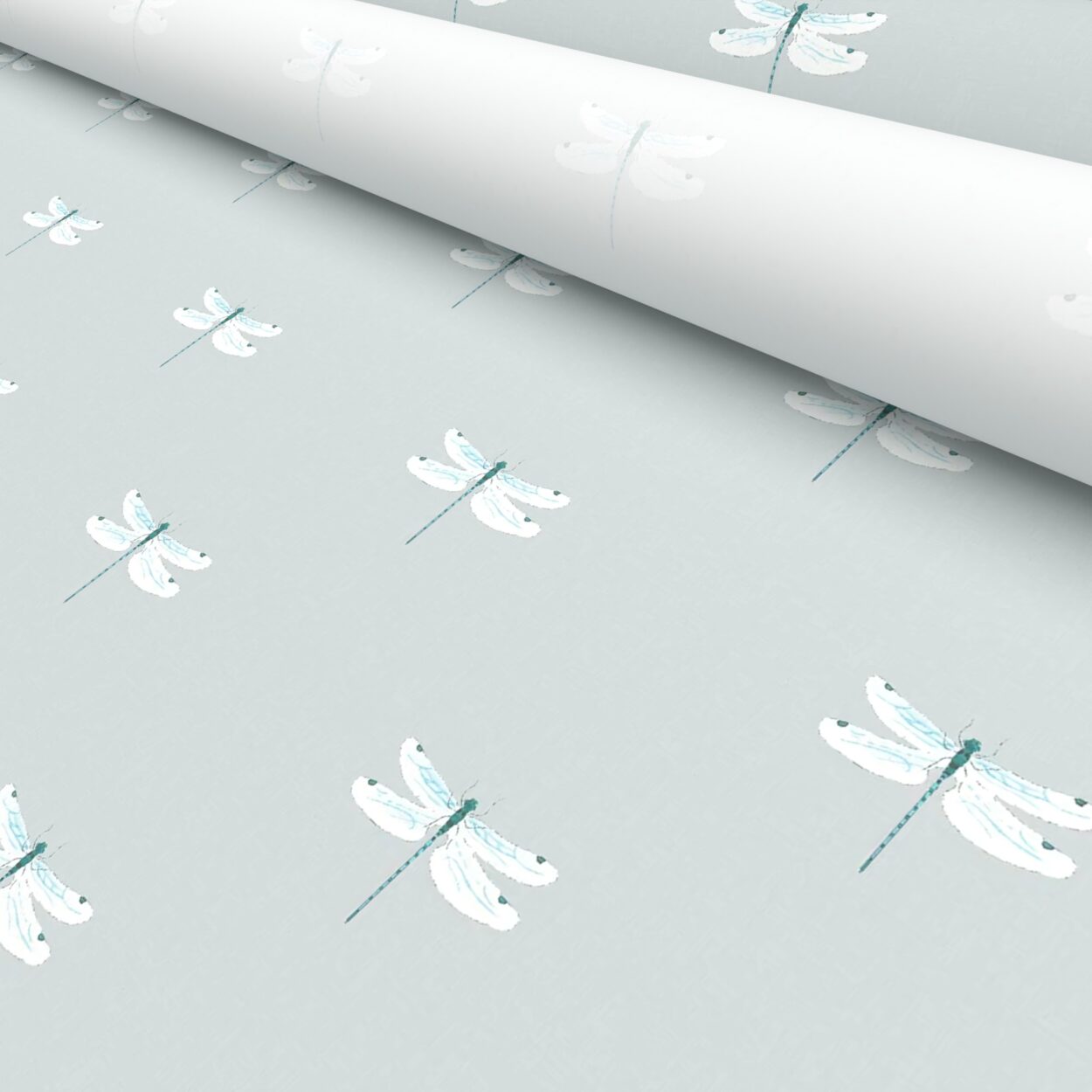 Sophie Allport Dragonfly Grey Blue - Image 5