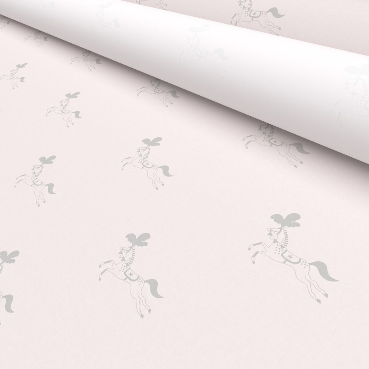 Sophie Allport Fairground Ponies Soft Pink - Image 5