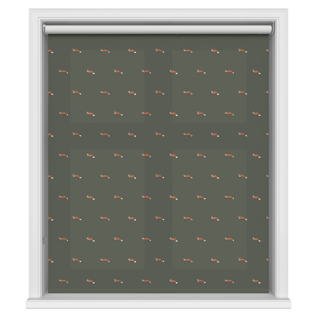 Sophie Allport Foxes Forest Green - Image 2