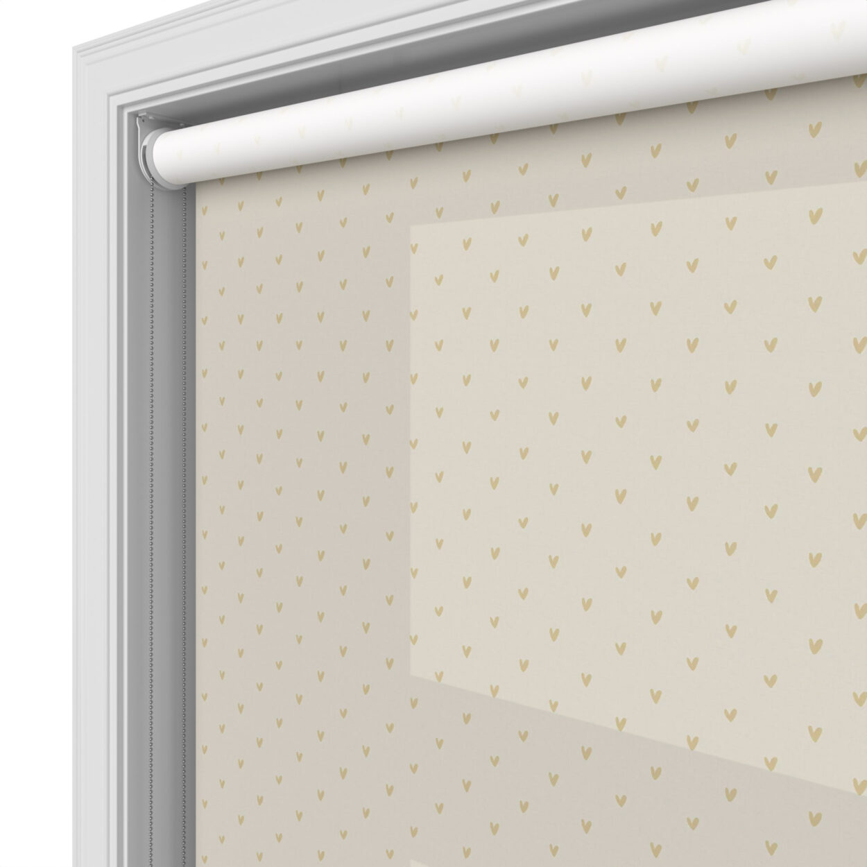 Sophie Allport Hearts Soft Mustard - Image 4