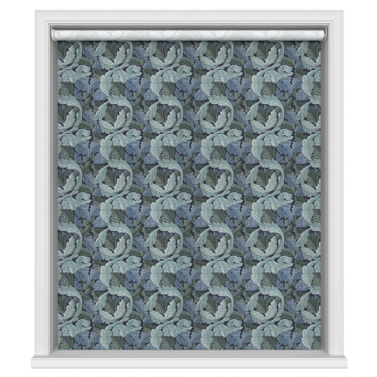 William Morris At Home Acanthus Indigo Motorised - Image 2