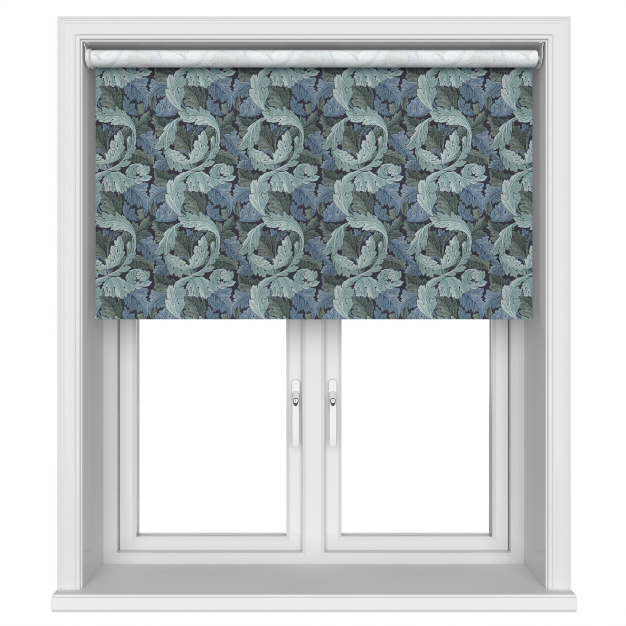 William Morris At Home Acanthus Indigo Motorised