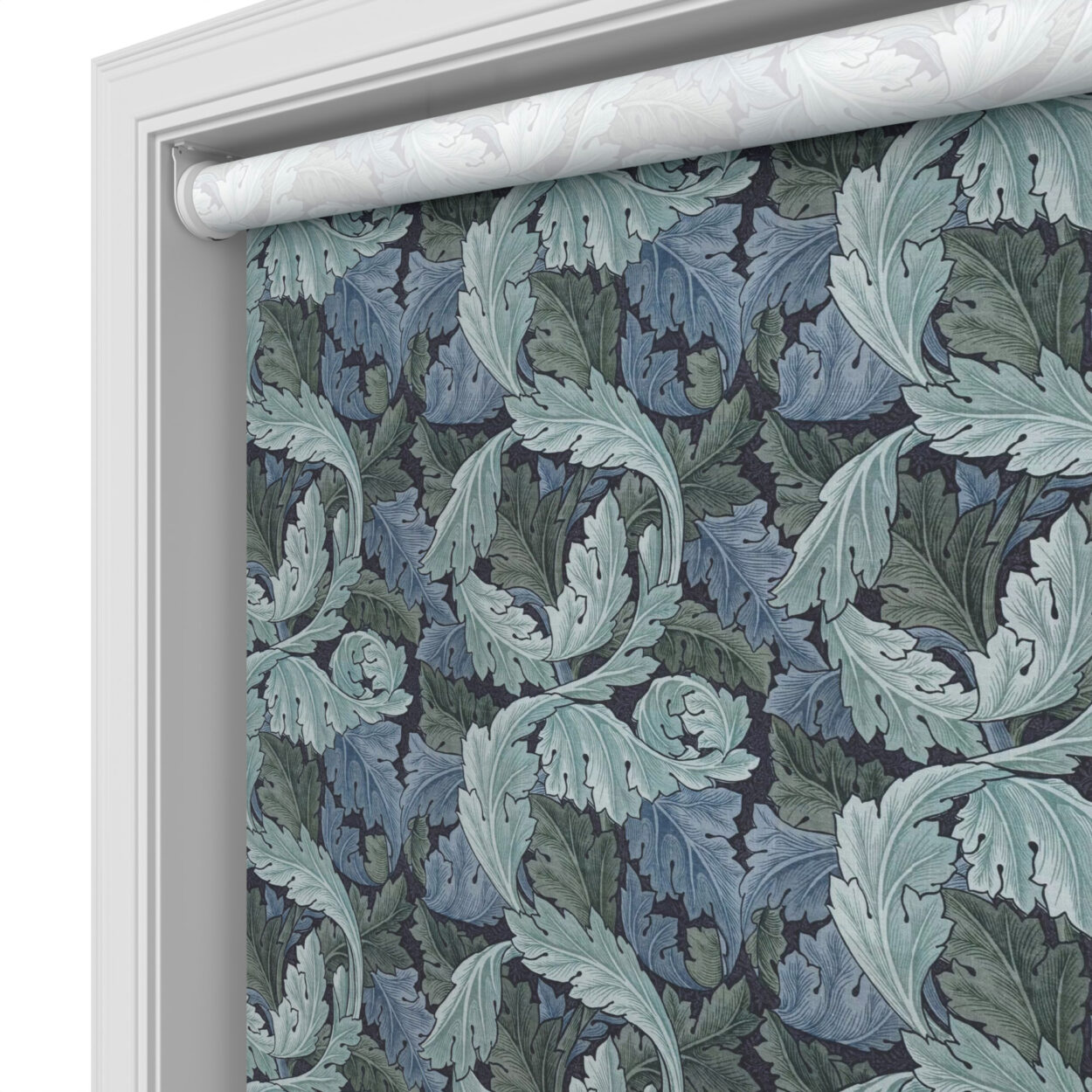 William Morris At Home Acanthus Indigo Motorised - Image 4