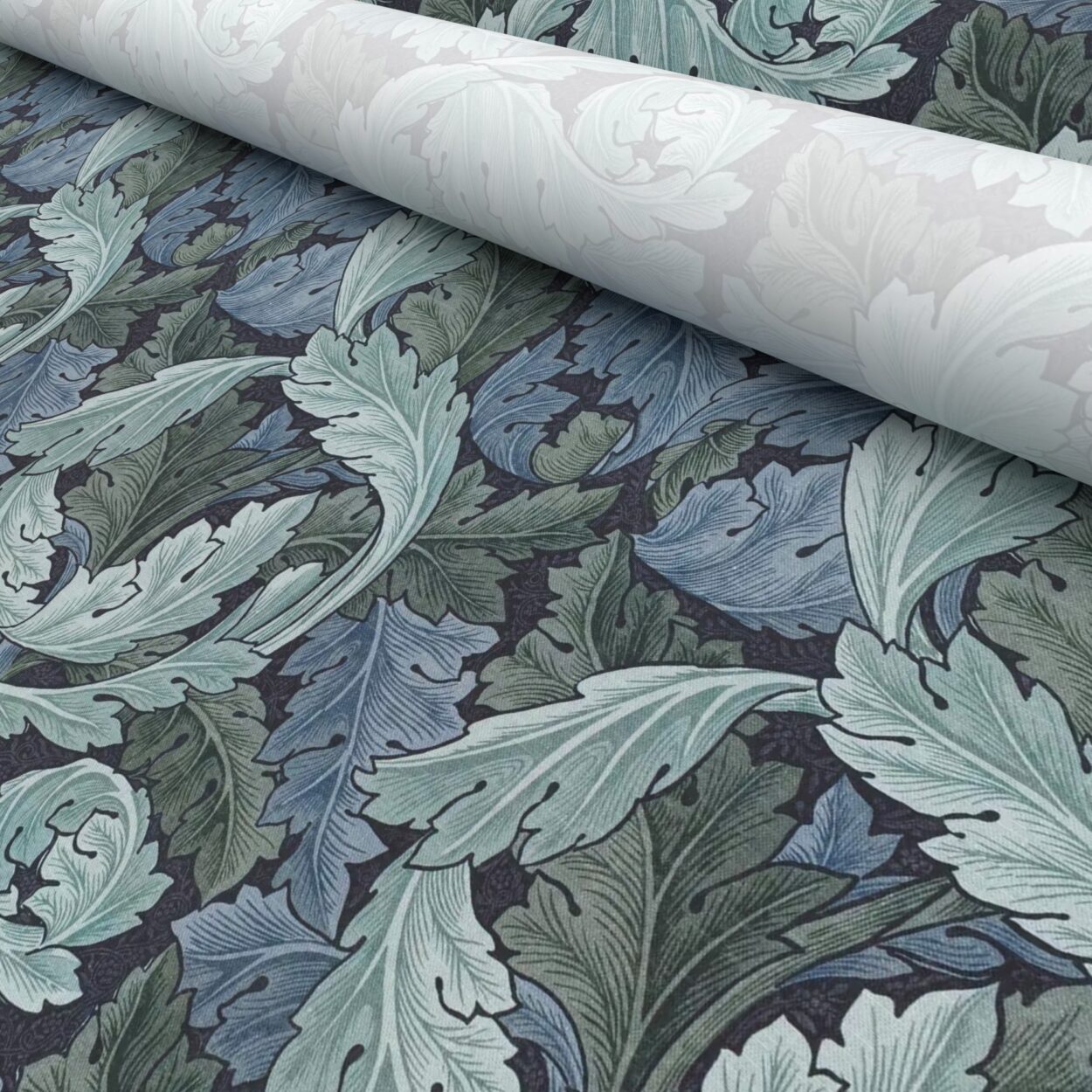 TwistFit William Morris At Home Acanthus Indigo - Image 5
