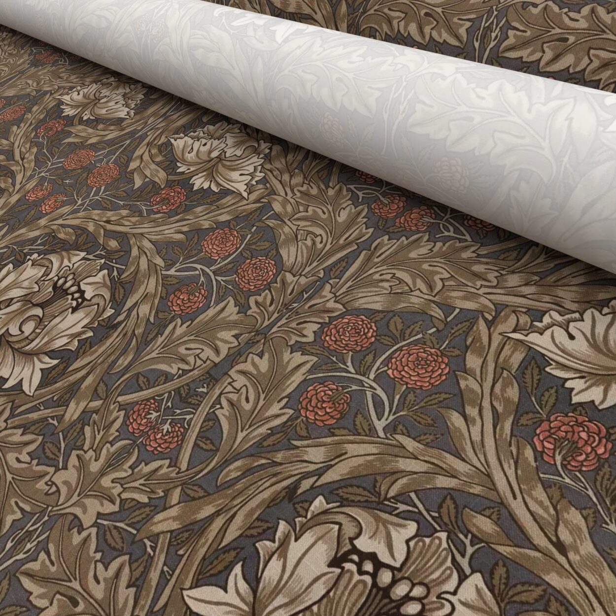 TwistFit William Morris At Home African Marigold Walnut - Image 5