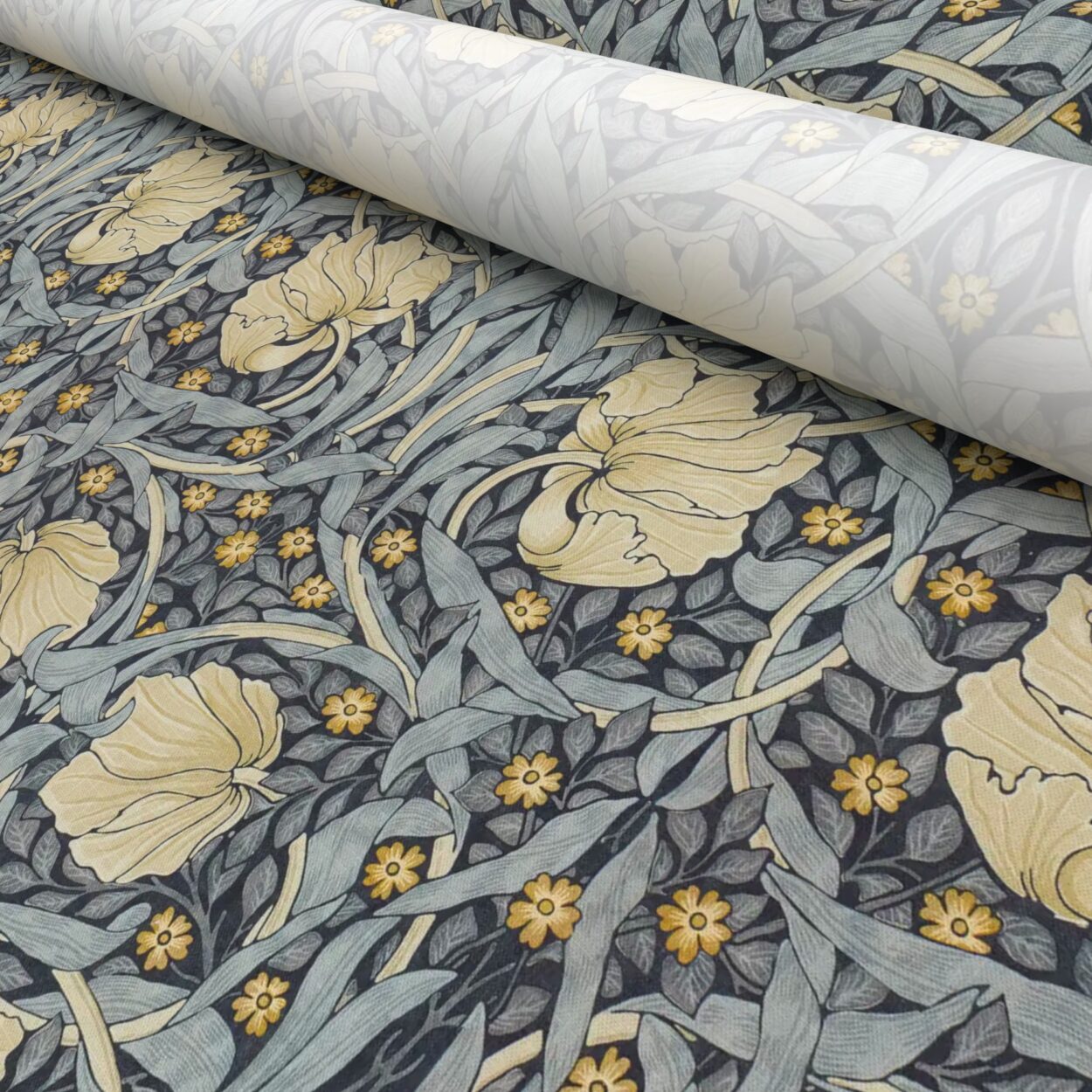 TwistFit William Morris At Home Pimpernel Indigo - Image 5