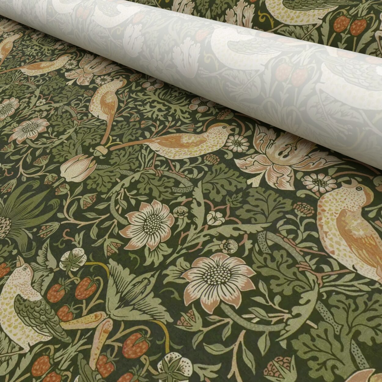 TwistFit William Morris At Home Strawberry Thief Nettle - Image 6