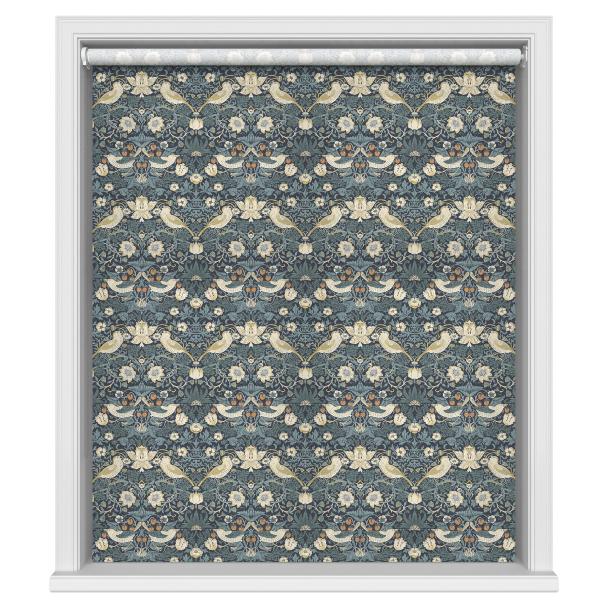 TwistFit William Morris At Home Strawberry Thief Indigo - Image 2