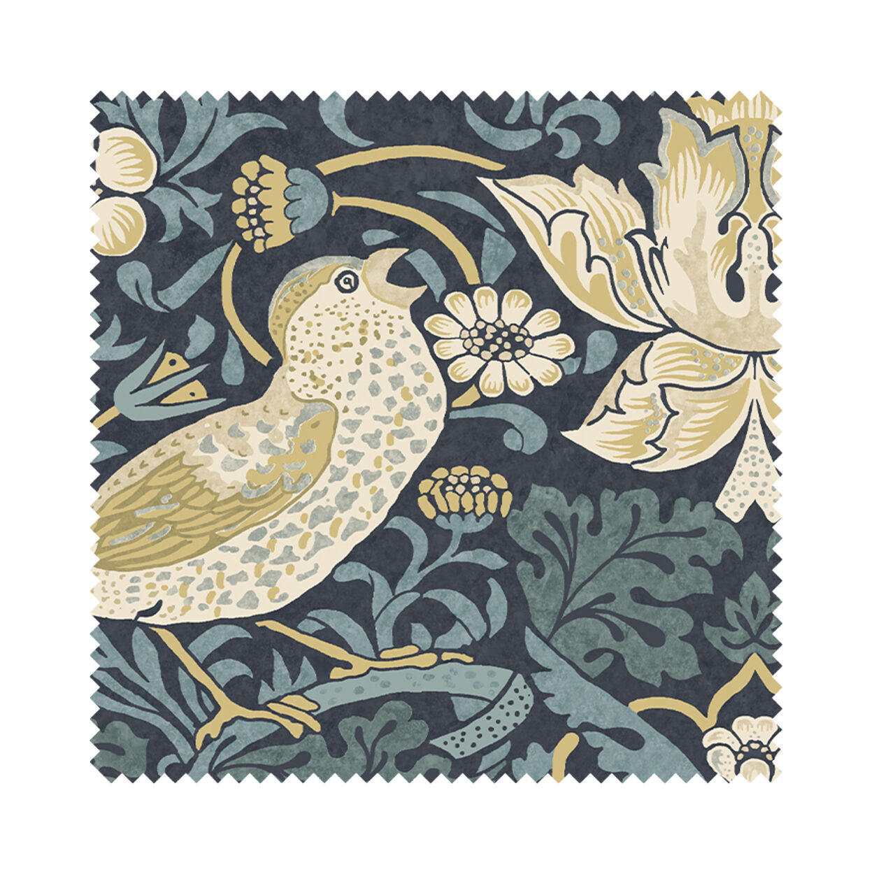 TwistFit William Morris At Home Strawberry Thief Indigo - Image 7