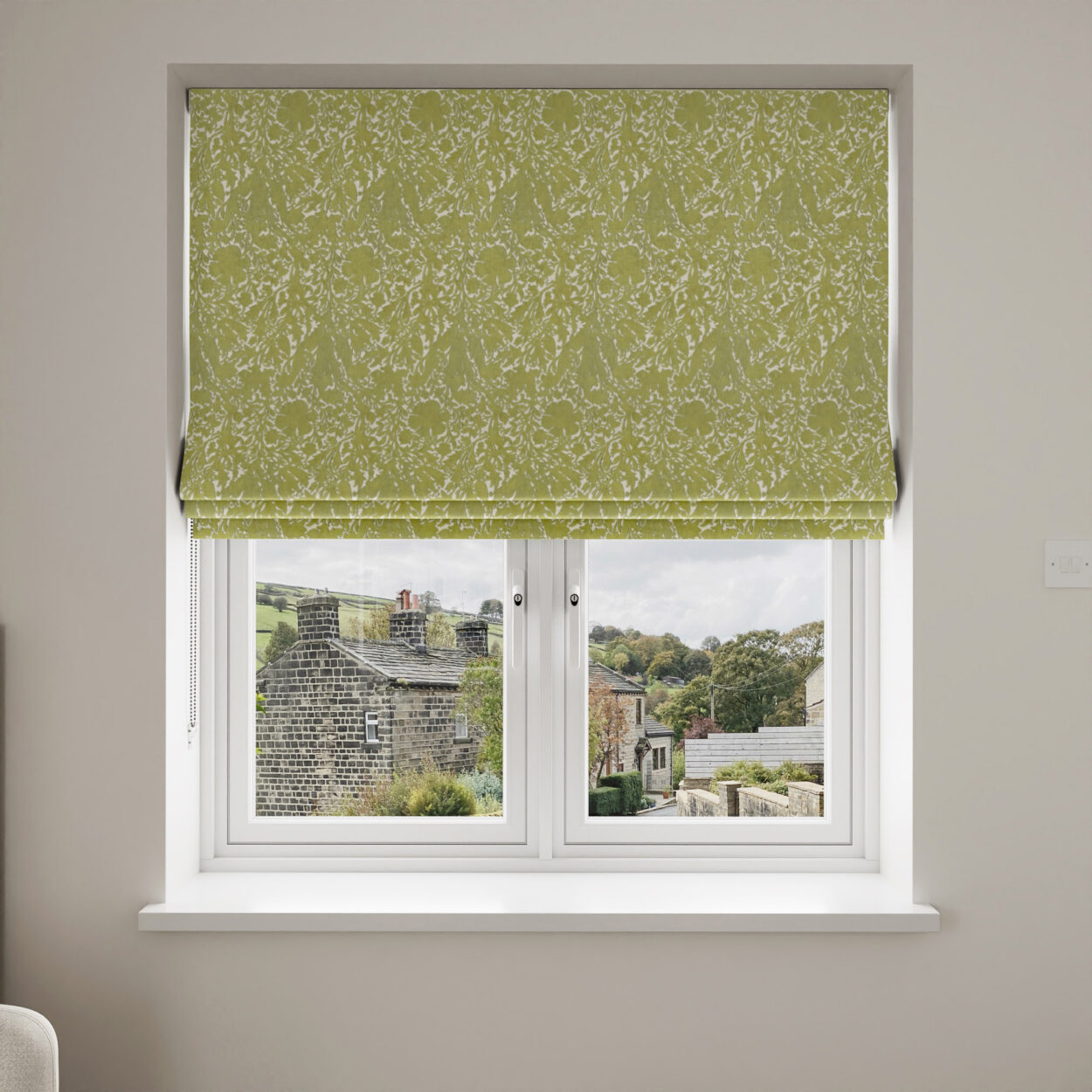 William Morris At Home Compton Silhouette Velvet Apple