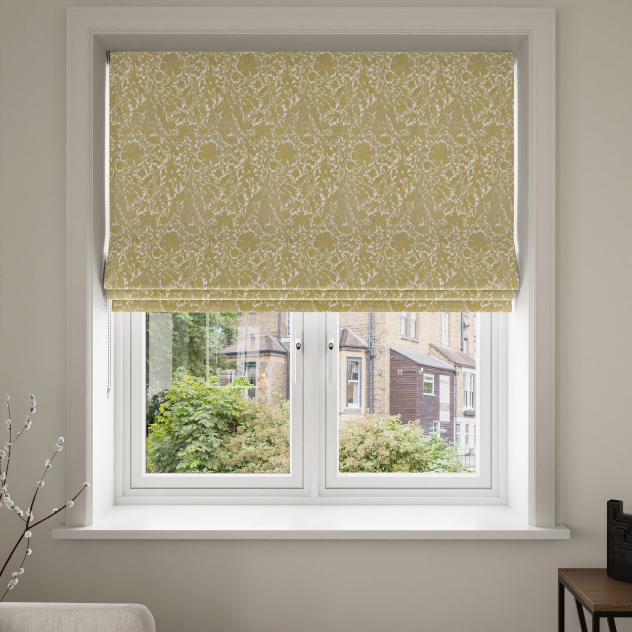 William Morris At Home Compton Silhouette Velvet Barley